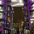 Christmas colours at the Sony Center